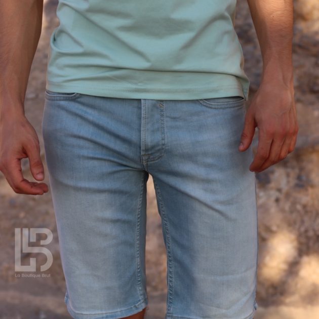 Short en jean clair Jules