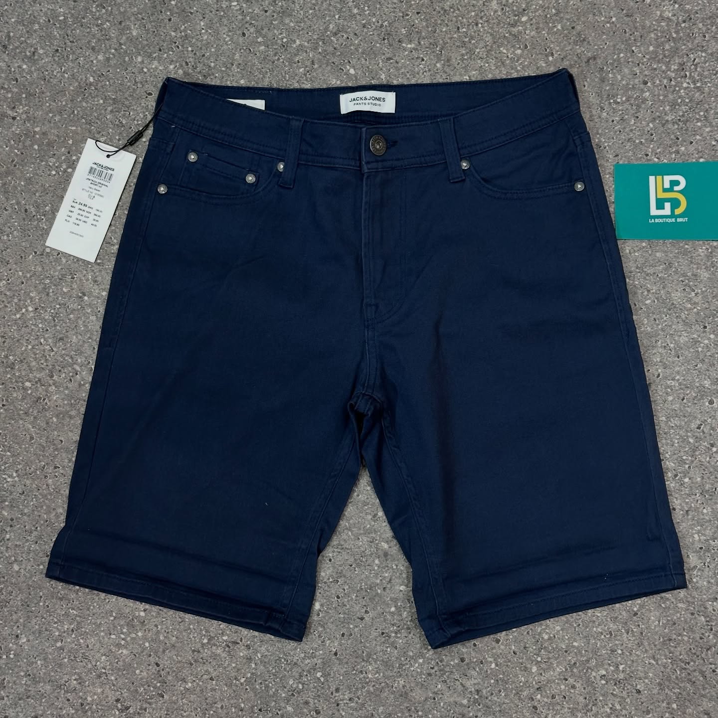 Short Jack & Jones BLEU – Style épuré, confort assuré